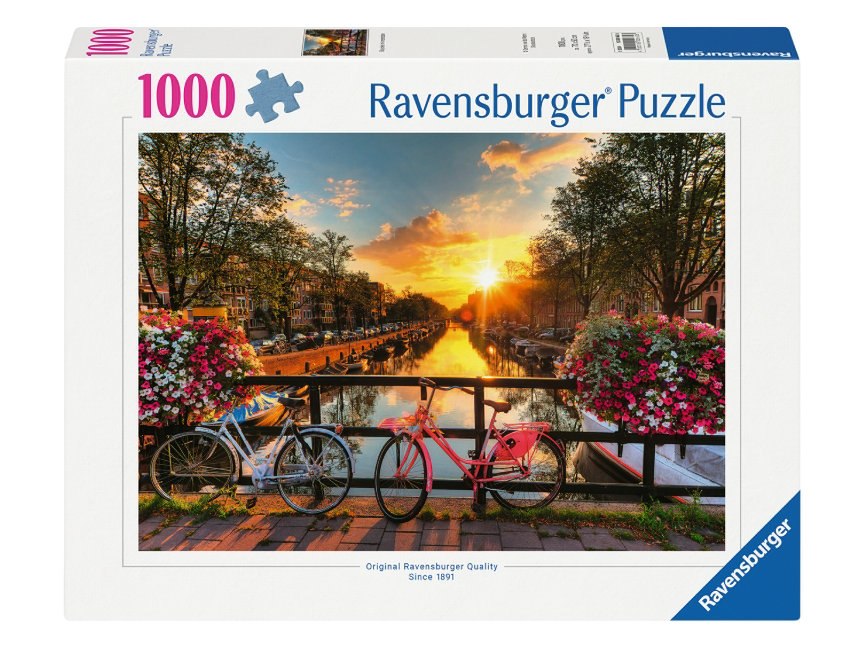   Puzzel 1000 stukjes (Fietsen in Amsterdam  )